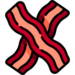 bacon Icône