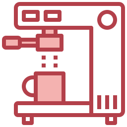 Coffee machine icon