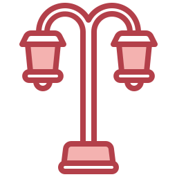 Lamp post icon