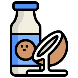 lait de coco Icône