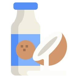 Coconut milk icon