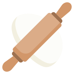 Dough rolling icon
