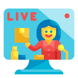 Live streaming icon