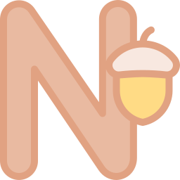 Letter n icon