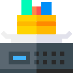 Weight scale icon