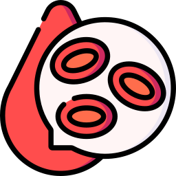 Red blood cells icon