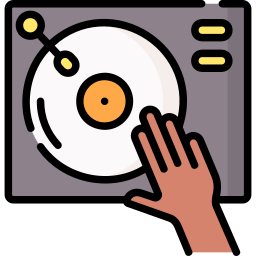 Scratching icon