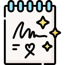 Autograph icon