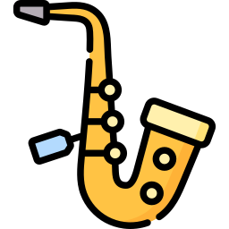 saxofoon icoon