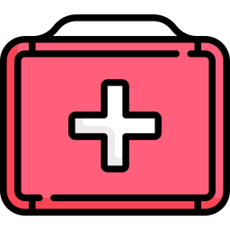 First aid kit icon