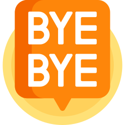 Bye icon