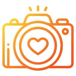 Wedding photo icon