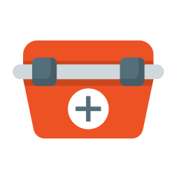 First aid box icon