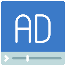 publicidade em vídeo Ícone