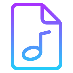 Music file icon