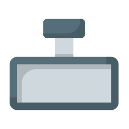 Rearview mirror icon