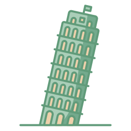 Pisa tower icon