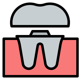 corona dental icono