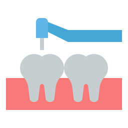 taladro dental icono