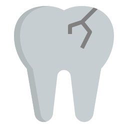 gebrochener zahn icon