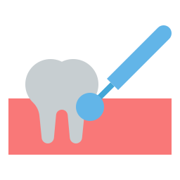 Dental checkup icon