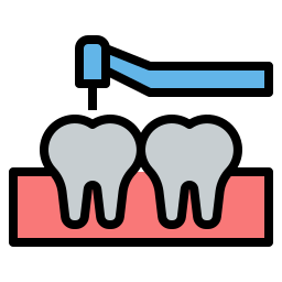 taladro dental icono