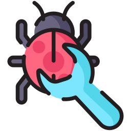 bug probleem icoon