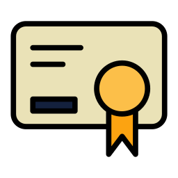 Certificate icon