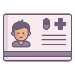 Medical card icon