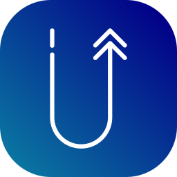 Up right arrow icon