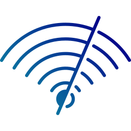 nessuna connessione wi-fi icona