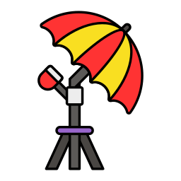 Umbrella stand icon