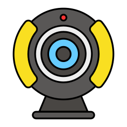 cámara de vigilancia icono