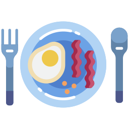 Śniadanie ikona