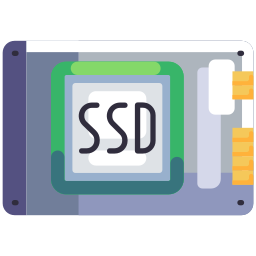 Ssd disk icon