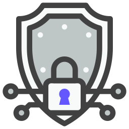 bezpieczeństwo cybernetyczne ikona