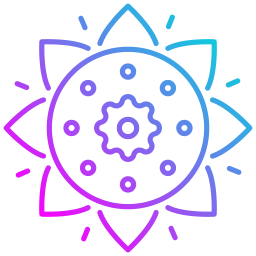 Lotus flower icon