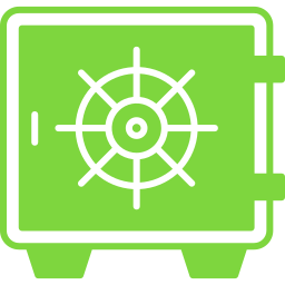 scatola di sicurezza icona