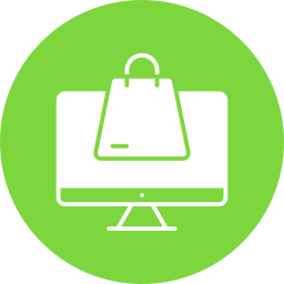 Online shop icon