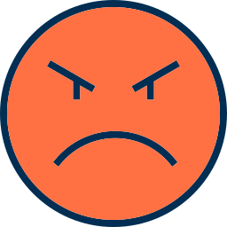 Angry icon