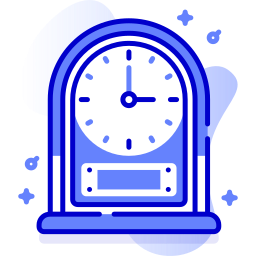 Table clock icon