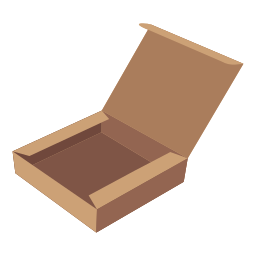 caja del paquete icono