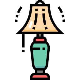 Desk lamp icon