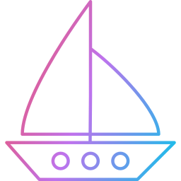 barco de vela icono