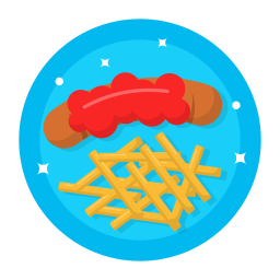 Currywurst icon