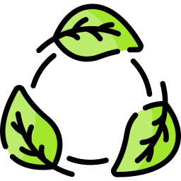 biodegradável Ícone