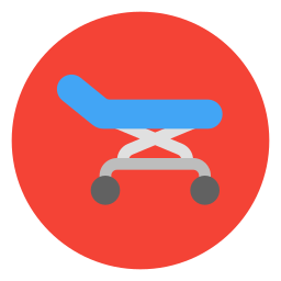 Hospital bed icon