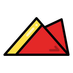 Napkin fold icon