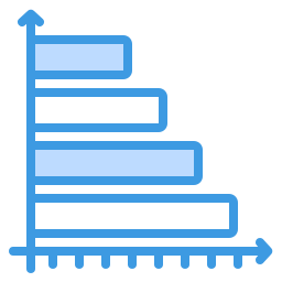 diagramme à bandes Icône