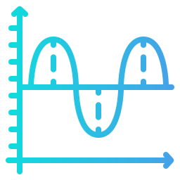 gráfico de ondas Ícone